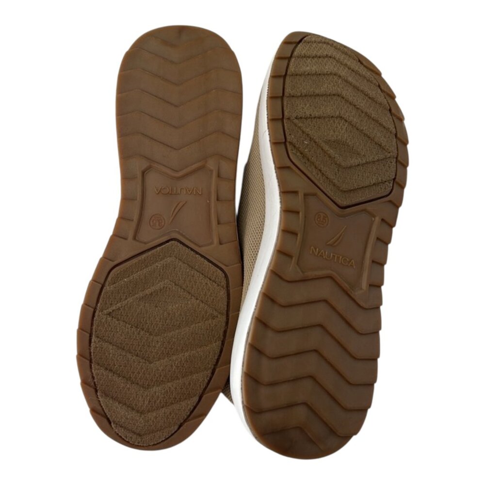 Nautica Women's Knit Lace-Up Slip-on Sneakers Size 8.5 Casual Athletic - Picture 6 of 6